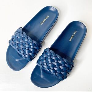 The Odells | Blue Braided Slide Sandals Sz. 10/EU 41